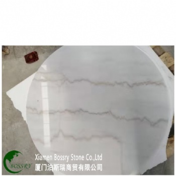  White Marble Guangxi White Round Table	
