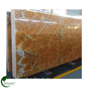 Wholesale Yellow Orange Onyx Slab