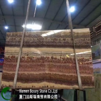 wholesale big slab Onyx polished Home Decoration Slab