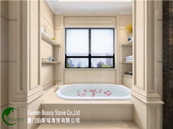  Beige Artificial Marble Stone	