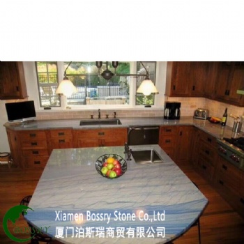  Blue Azul Macauba Granite Slab	