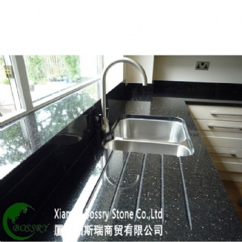  Wholesale Black Galaxy Granite Slabs Tiles	