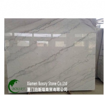 Chinese Guangxi white gray vein Marble