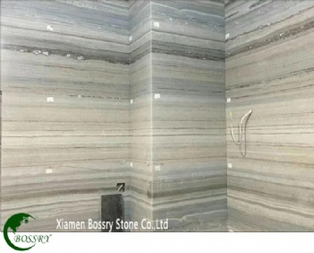  Crystal Wood Grain Marble Slabs	