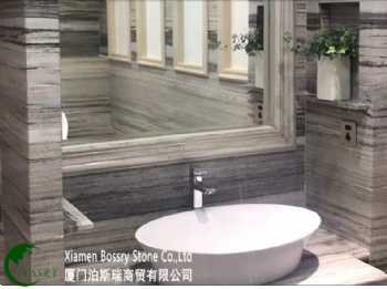  Crystal Wood Grain Marble Slabs	