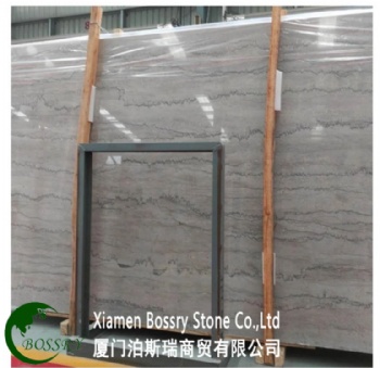  China Silver Gray Dragon Marble	