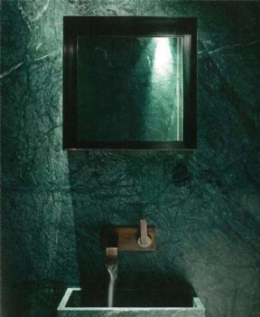  Indian Emerald Emperador Green Marble Slab	