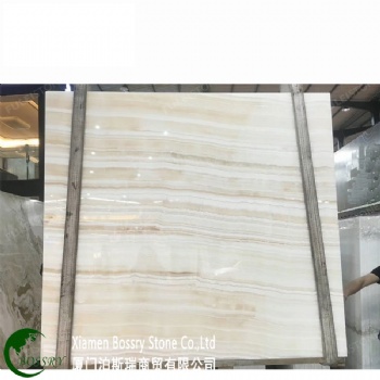Ivory White Onyx Slab