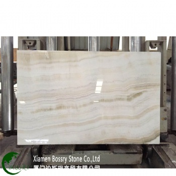  Ivory White Onyx Slab	
