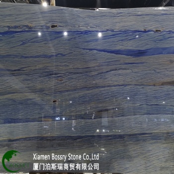 Azul Macauba Marble countertop