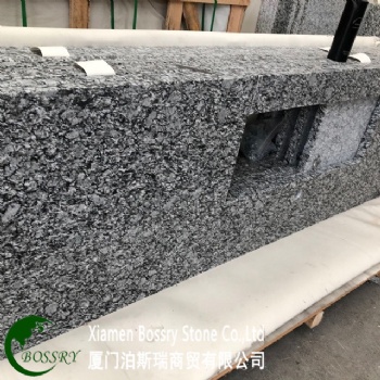  Sea wave granite spray white granite Countertop	