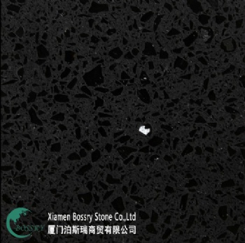 Engineering Stone High Quality Crystal Black Quartz