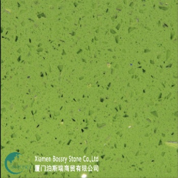 China Artificial Stone Crystal Green Quartz