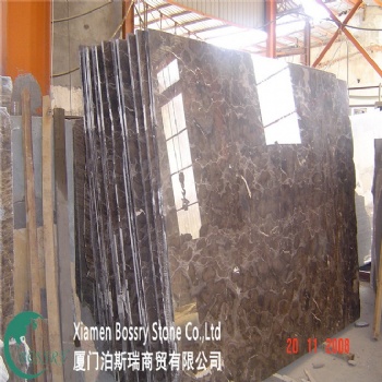  China Emperador Dark  Marble Slab-13	