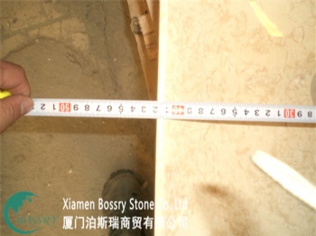  Beige Marble Square Sink BST-F001	