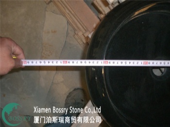  Black Granite Round Sink BST-R011	