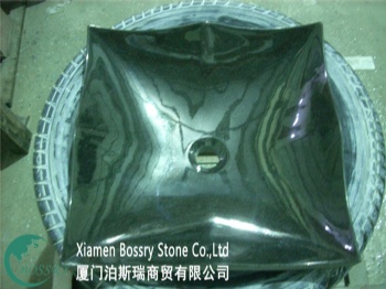  Pure Black Graite Square Sink BST-F007	