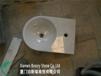  Customer Design Beige Marble Sink BST-C001	
