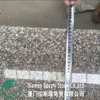  G361 Red Five Lotus Granite Slab	