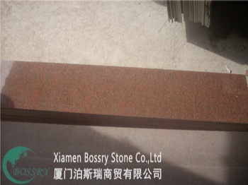  Bruno Red Granite Tianshan Red Countertop	