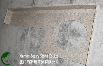  Sunset Gold G682 kitchen worktop stone countertops	