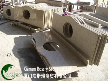  G682 golden yellow Bathroom tops	