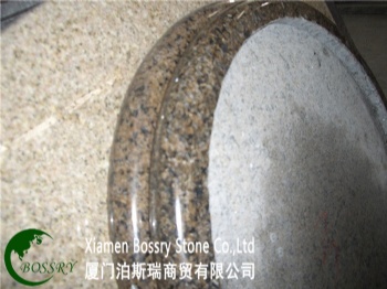  Tropic Brown Granite Round Table	