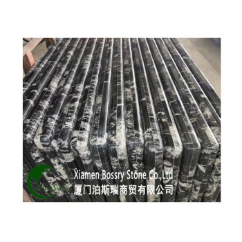  Black with white vein Granite Countertop	