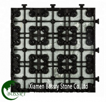  Non slip swimming pool surround interlocking natural slate floor tiles	