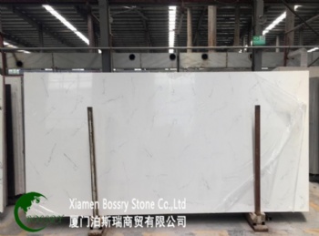 Synthetic Marbles Carrara White Marble Quartz