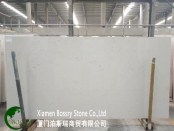 modern white quartz stone with black veins wholesale quartz