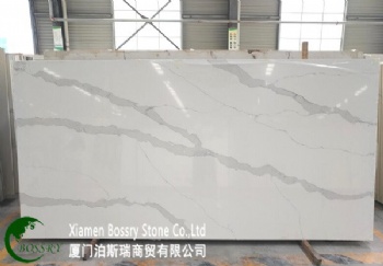 China Best Price Directly Artificial Calacatta Quartz Slabs