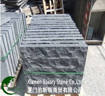 G684 Black Basalt Natural Split Wall Tile