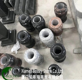  Tombstone Granite Flower Vase	