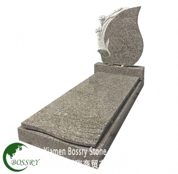  Flower Sculpture Tombstone	