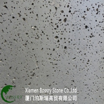 Middle Hole Lava Stone Honed Surface