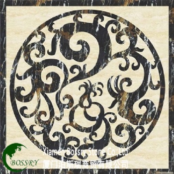 mosaic pattern floor medallion tile