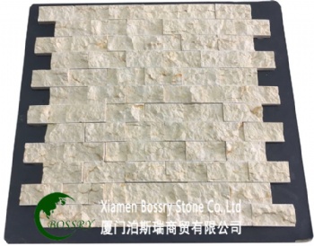  Sunny Beige Natural Split Culture Stone Panel Tile	