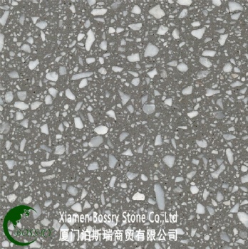 600x600 Floor Tiles Wall  Dark Gray Terrazzo