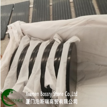 Black Quartz Look Terrazzo Table Tops