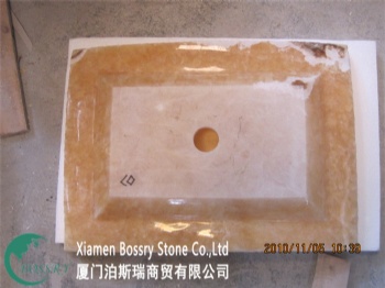  Honey Onyx Square Sink BST-F002	
