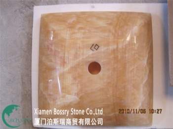  Honey Onyx Square Sink BST-F003	