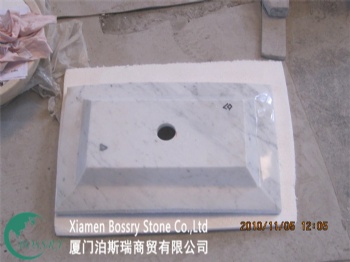  Cararra White Square Sink BST-F005	