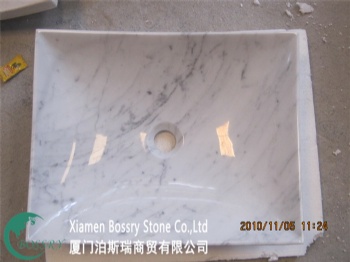  Cararra White Square Sink BST-F005	