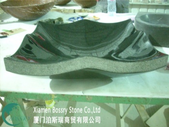  Pure Black Graite Square Sink BST-F007	