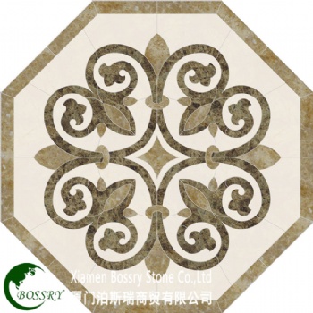 Prefab Marble Floor Medallion Pattern