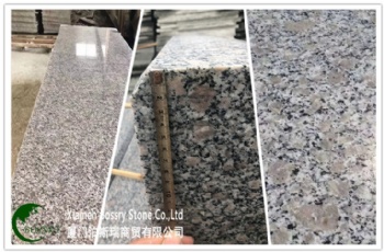  G383 Pearl Gray Granite Stairs Step	