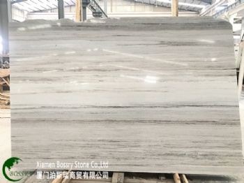 Crystal wooden vein marble Slab
