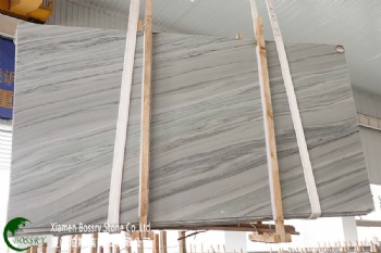 white Pallisandro Wood Marble Slabs