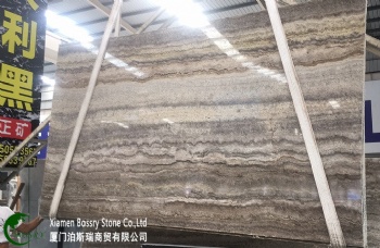 Brown Wooden vein Travertine